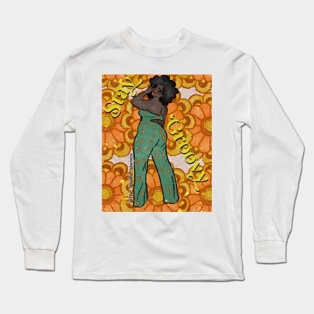 Stay Groovy Long Sleeve T-Shirt by The Mindful Maestra